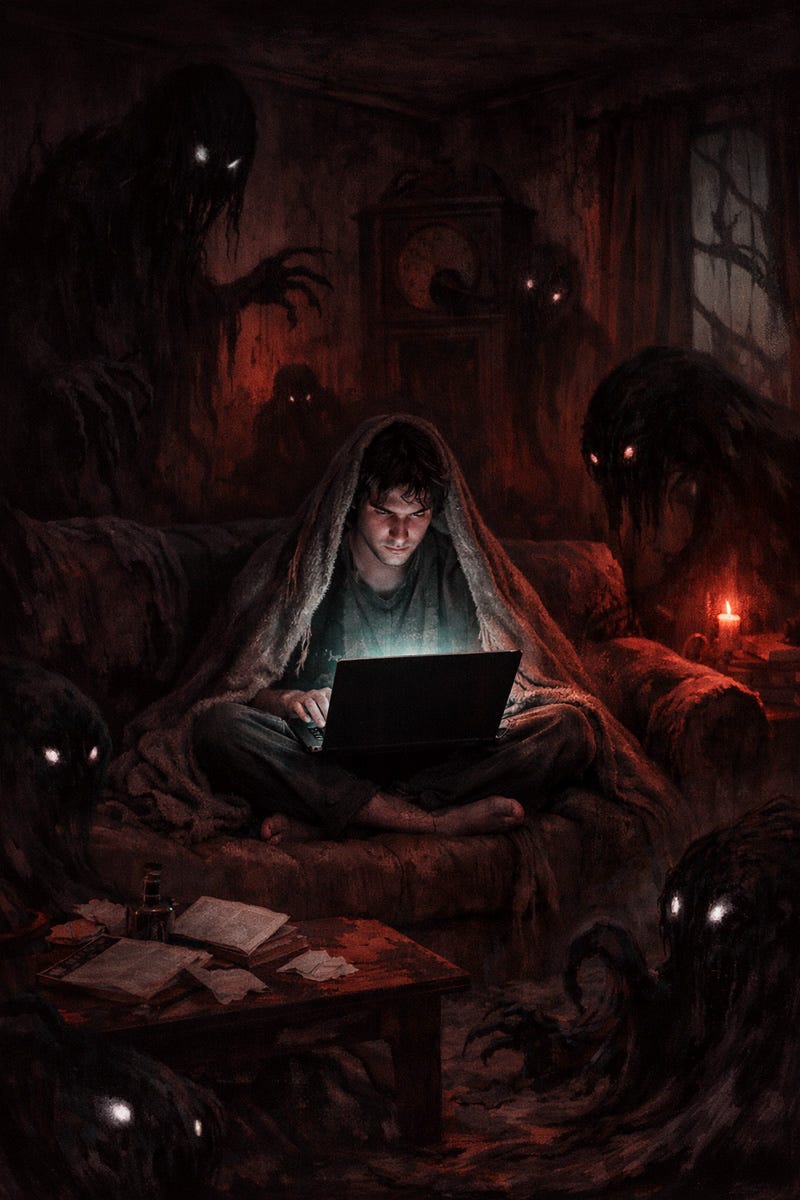 ABISSO #033: sopravvivere alle Feste - by Alessio Valsecchi, image size:800x1200