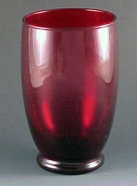 Royal Ruby 12 Ounce Footed Tumbler