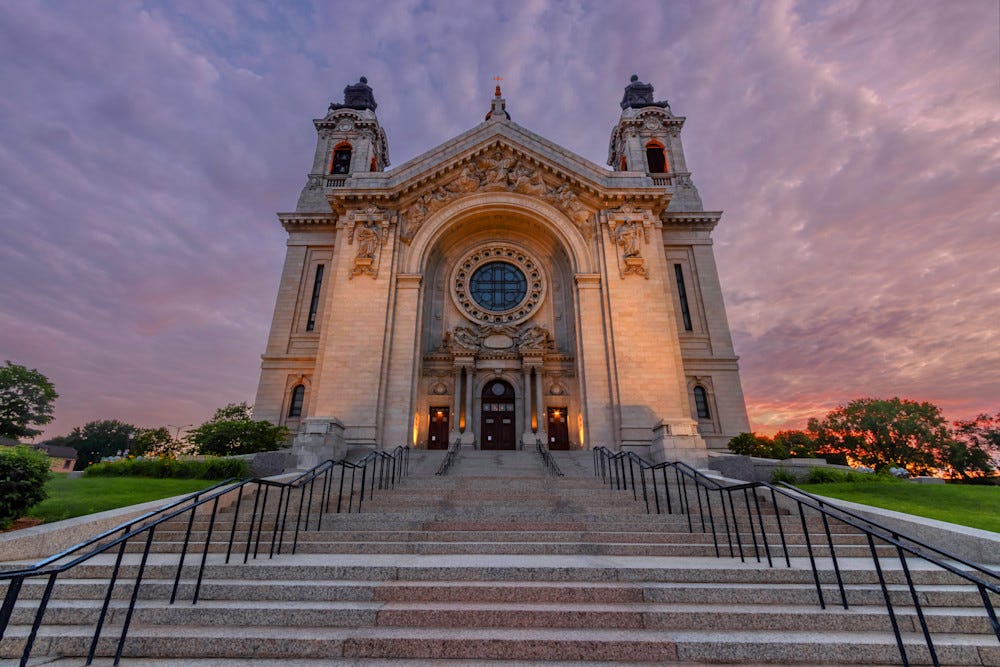Heavenly Cathedral of Saint Paul Art by William Drew Photography