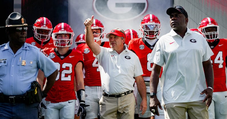 Georgia rises in AP and coaches polls after week one
