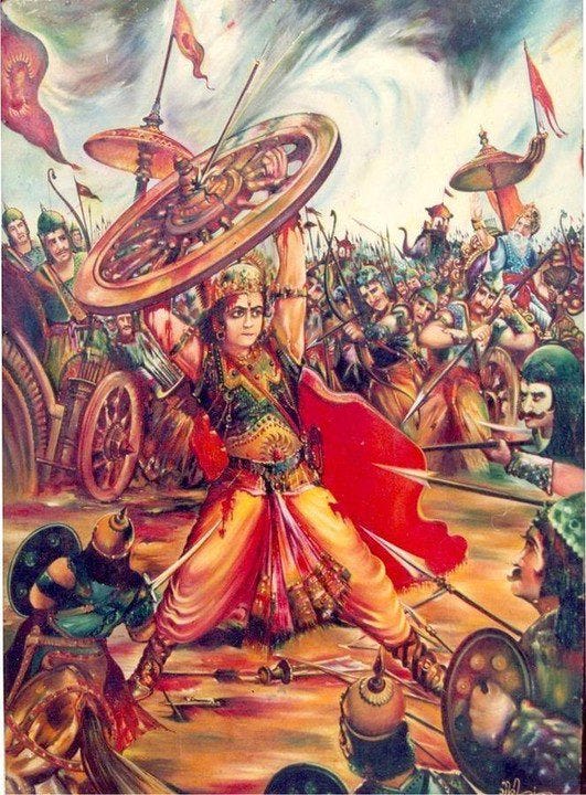 The Chakravyuh in Mahabharata