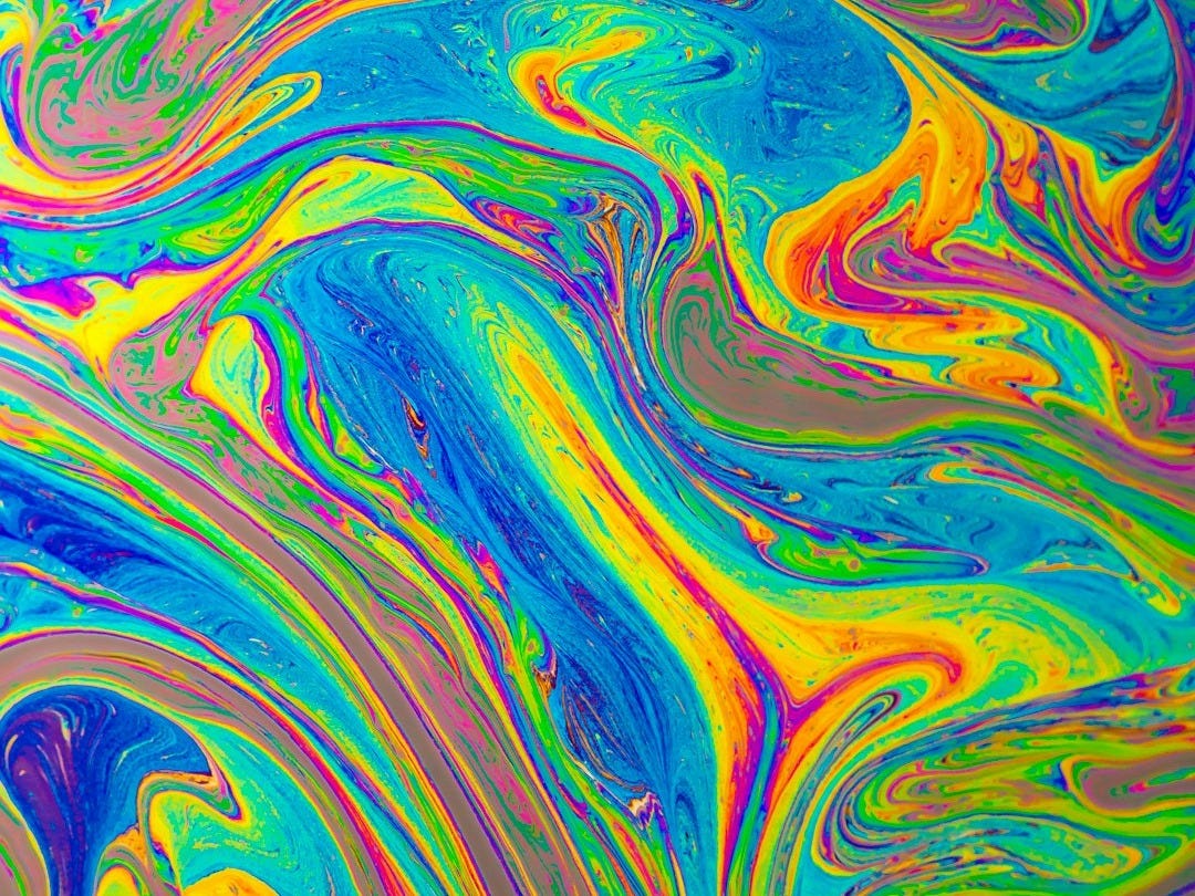 multicolored painting