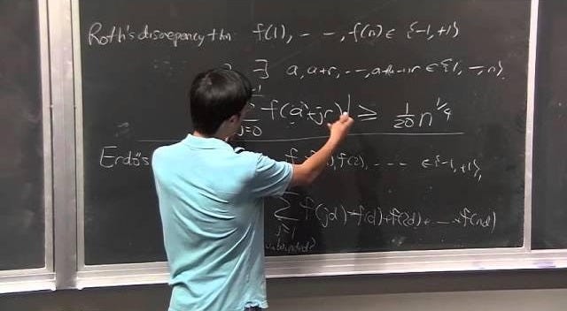 Terence Tao: The Erdős Discrepancy Problem