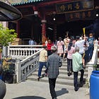 New Year's trip to the pagoda