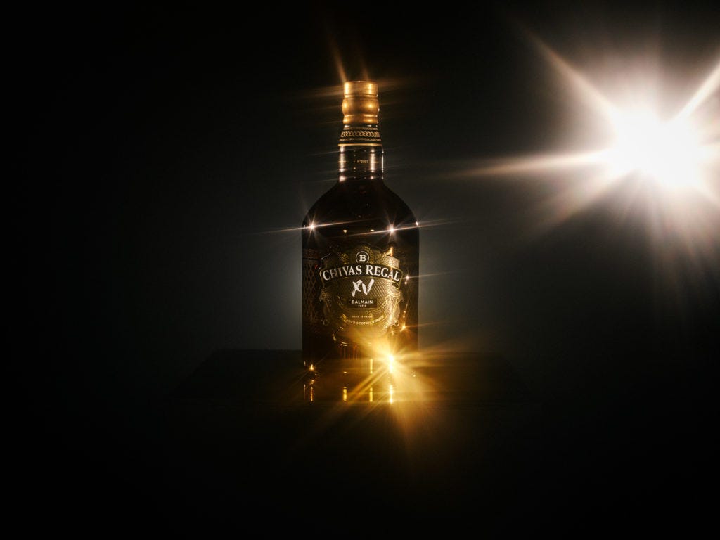 balmain x chivas