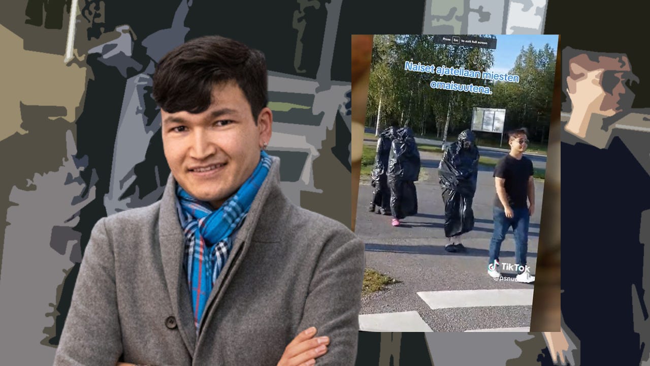 Talibanilta paenneen Panahin pitäisi tietää parhainten kuinka alistavia burkhat ovat, terroristien pakotettua hänen kotimaansa naiset siihen kuolemanuhalla. Nähtävästi ei kuitenkaan.