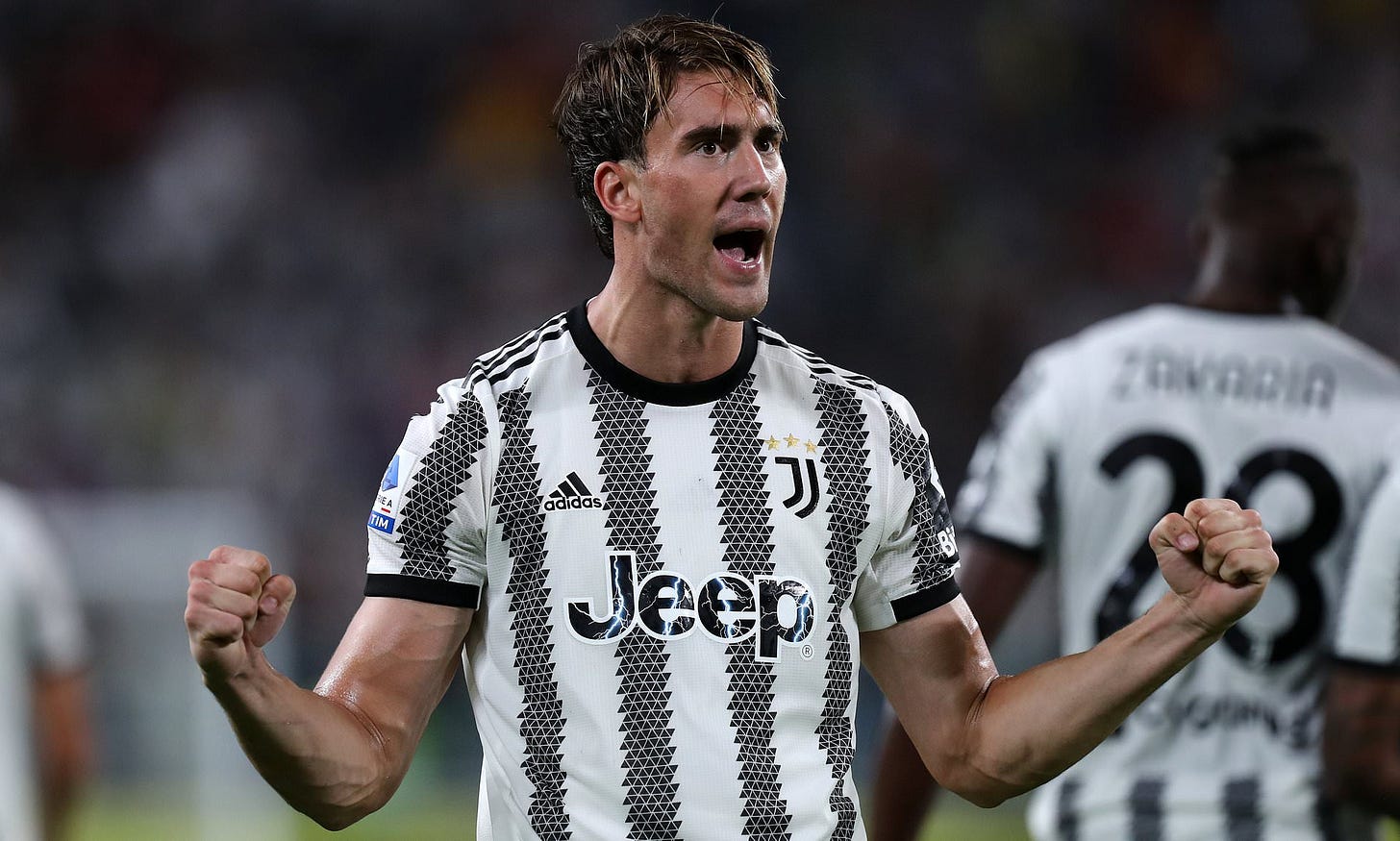 Juventus 3-0 Sassuolo: Dusan Vlahovic and Angel Di Maria shine in opening  day win | Daily Mail Online