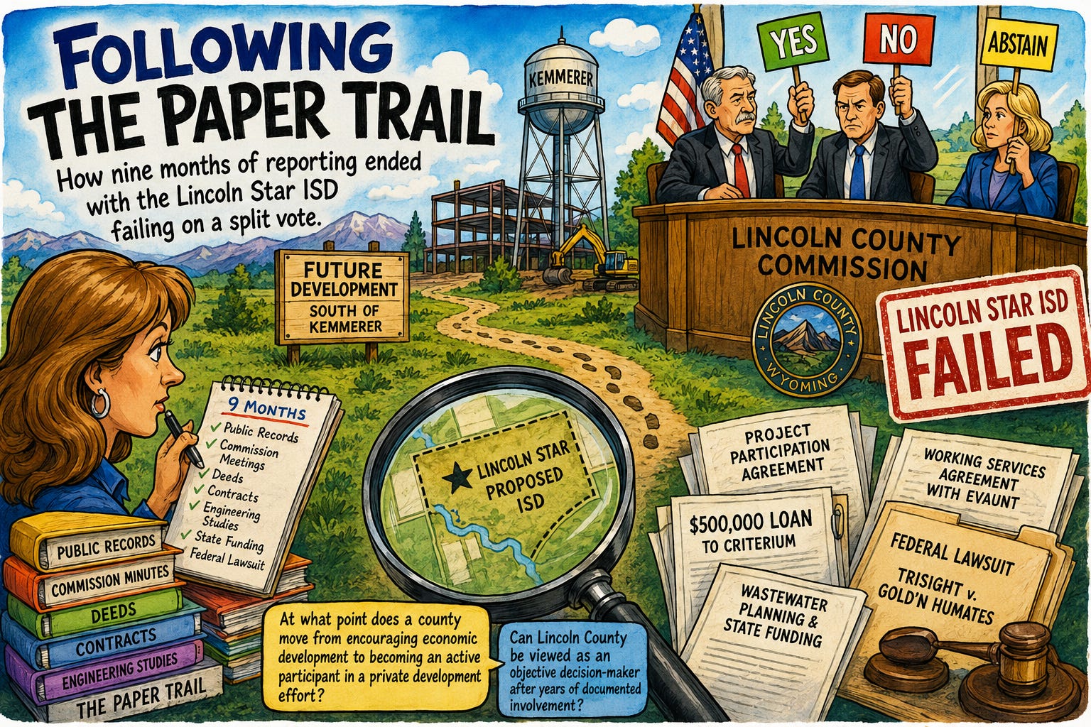 Following the Paper Trail: How nine months of public records, commission meetings, and one final hearing changed the conversation about the Lincoln Star ISD