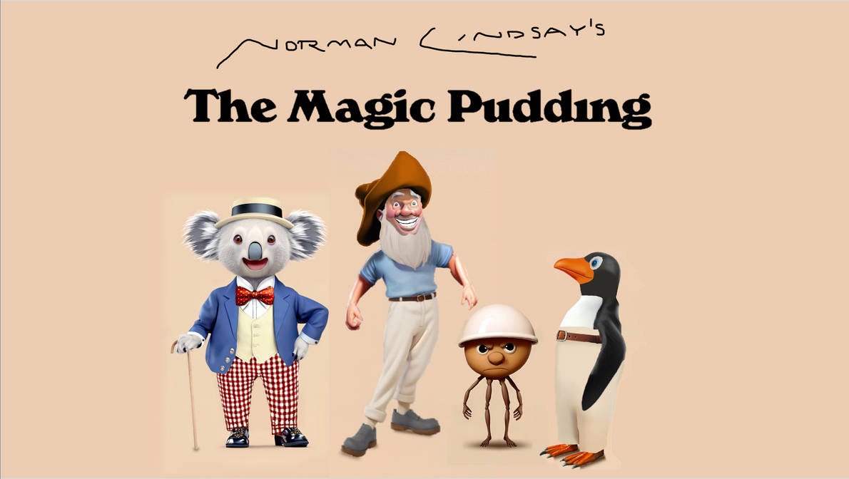 If The Magic Pudding had a CGI series by WorthyButter on DeviantArt