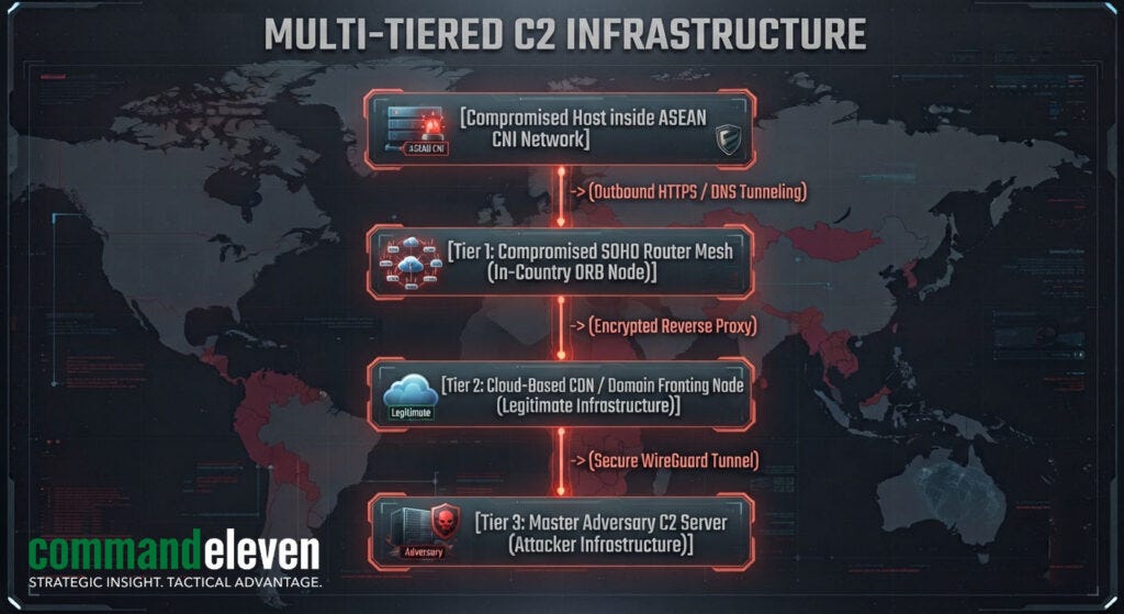 Multi-Tiered C2 Infrastructure