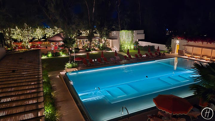 The pools of Standard Pattaya