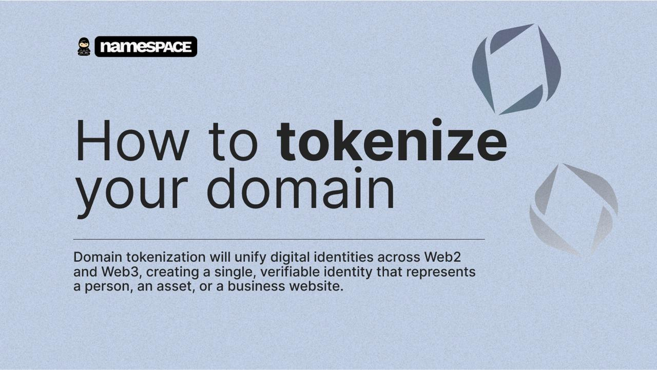 Tokenize your Domain using ENS app - Namespace