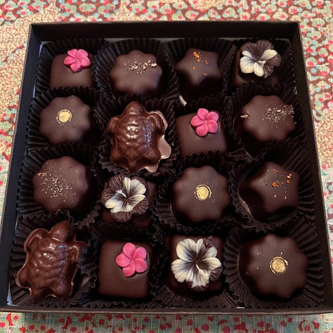 Hand dipped chocolates