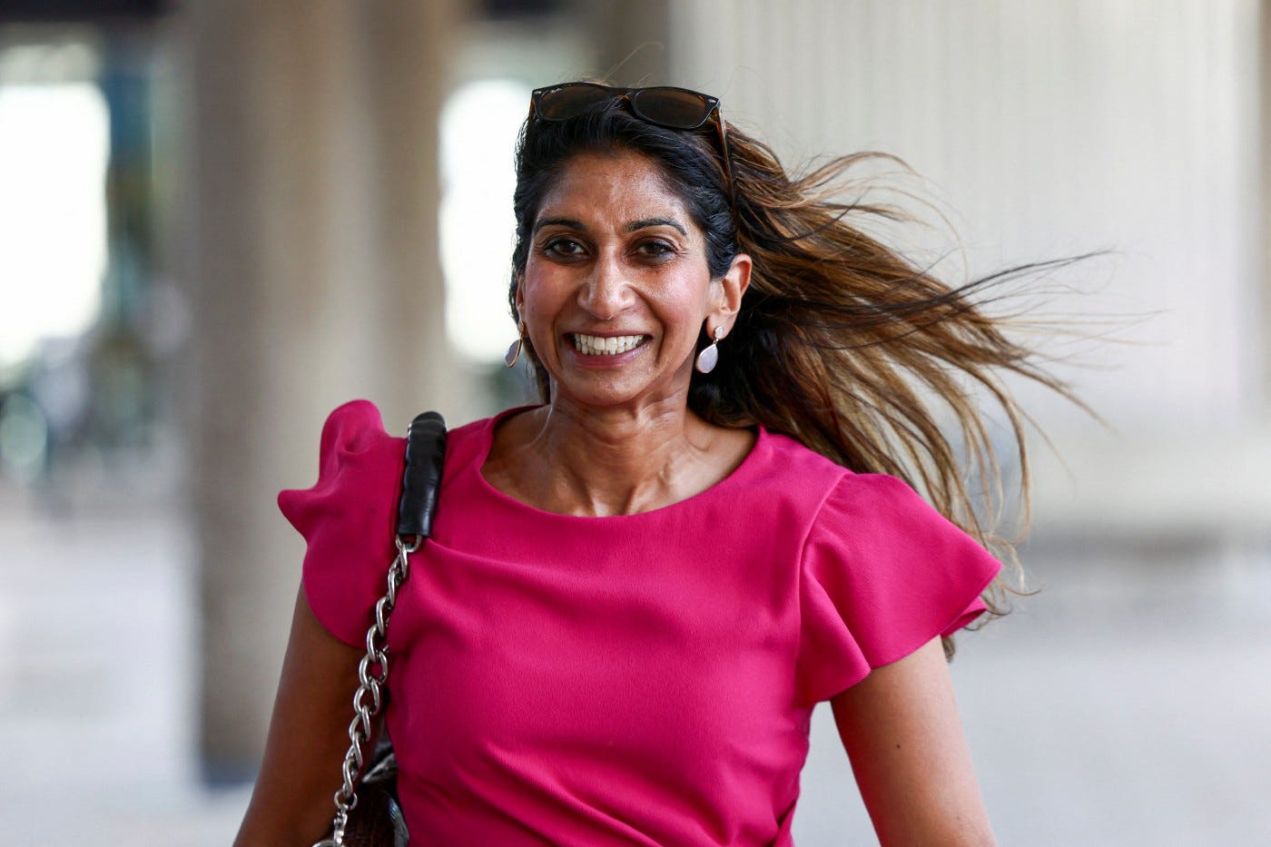 Former Home Secretary and Reform UK Spokesperson for Education, Skills and Equality, Suella Braverman, arrives at the party headquarters in Millbank, in London, Britain, July 7, 2026. REUTERS PIC Former Home Secretary and Reform UK Spokesperson for Education, Skills and Equality, Suella Braverman, arrives at the party headquarters in Millbank, in London, Britain, July 7, 2026. REUTERS PIC