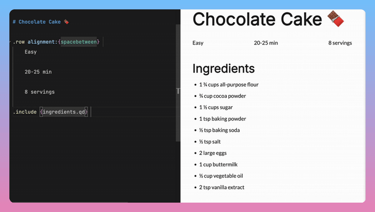 Code example: Quarkdown: Build LaTeX-Quality Docs with Just Markdown