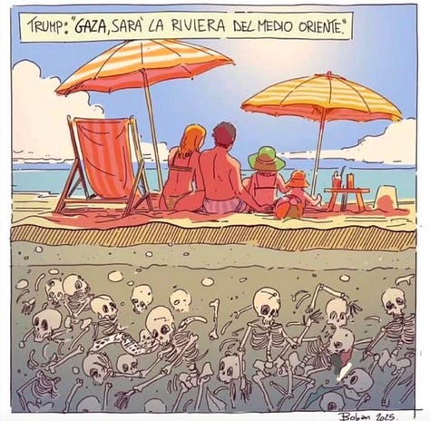 Cartoons by Boban, John Deering and Marco De Angelis