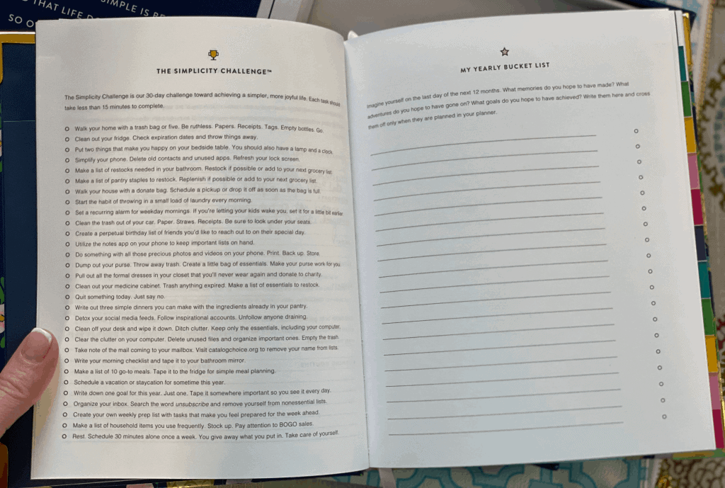 The lists and charts found in Emily Ley's planners are delightfully practical. | product review by Kristy Howard, SimplyKristyLynn.com The lists and charts found in Emily Ley's planners are delightfully practical. | product review by Kristy Howard, SimplyKristyLynn.com