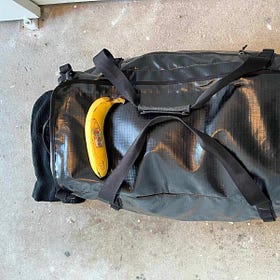 Girl Meets Duffel Bag