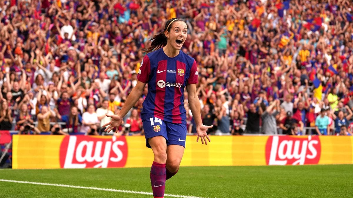 Barcelona 2-0 Lyon: Aitana Bonmati and Alexia Putellas seal Women's Champions League crown and historic quadruple - TNT Sports Barcelona 2-0 Lyon: Aitana Bonmati and Alexia Putellas seal Women's Champions League crown and historic quadruple - TNT Sports
