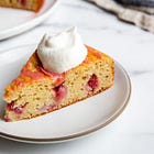 Strawberry Ricotta Olive Oil Cake (Gluten-Free) + BEAUTY AS A WAY IN