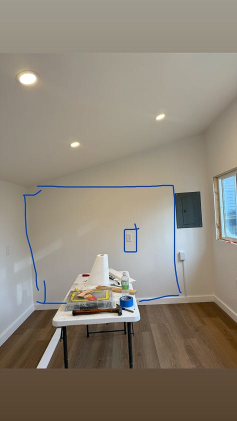 plain wall, backgrounds, foam screwed to the wall