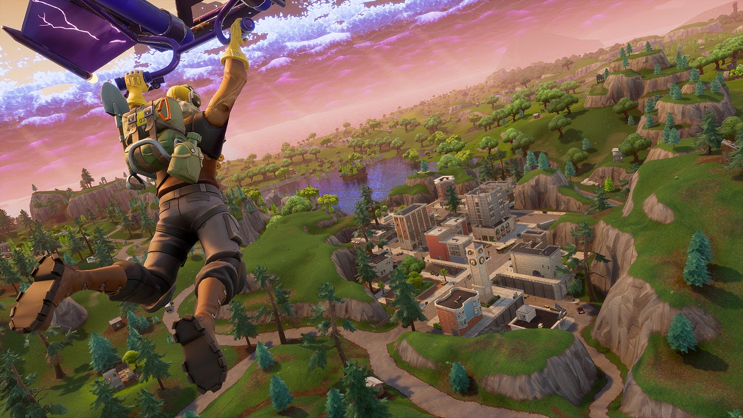 Up close with Fortnite Battle Royale's massive map update | PC Gamer