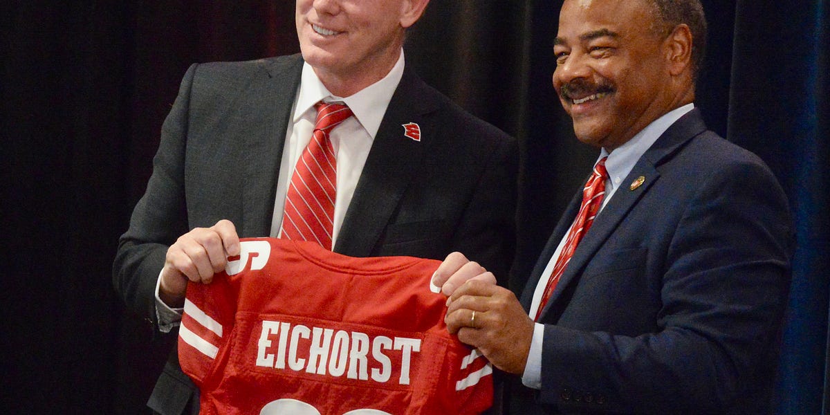 Shawn Eichorst's first news conference as Wisconsin athletic director