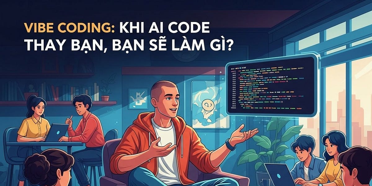 Vibe Coding: Khi AI code thay bạn, bạn sẽ làm gì?