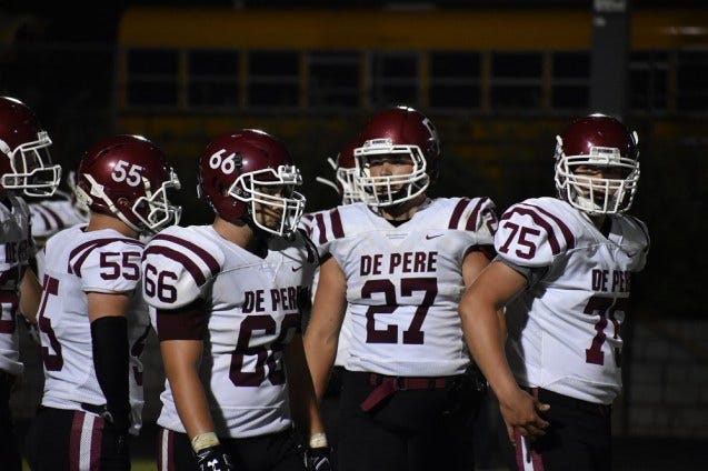 De Pere defense.