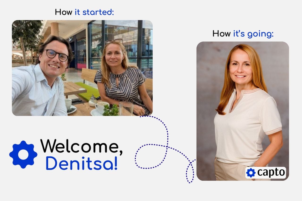 Meet Denitsa! - Capto Weekly #39