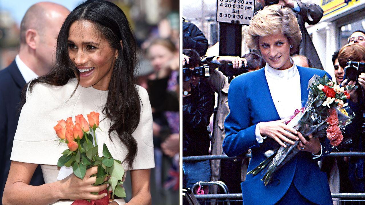 Photo of Meghan Markle and Princess Diana Photo of Meghan Markle and Princess Diana