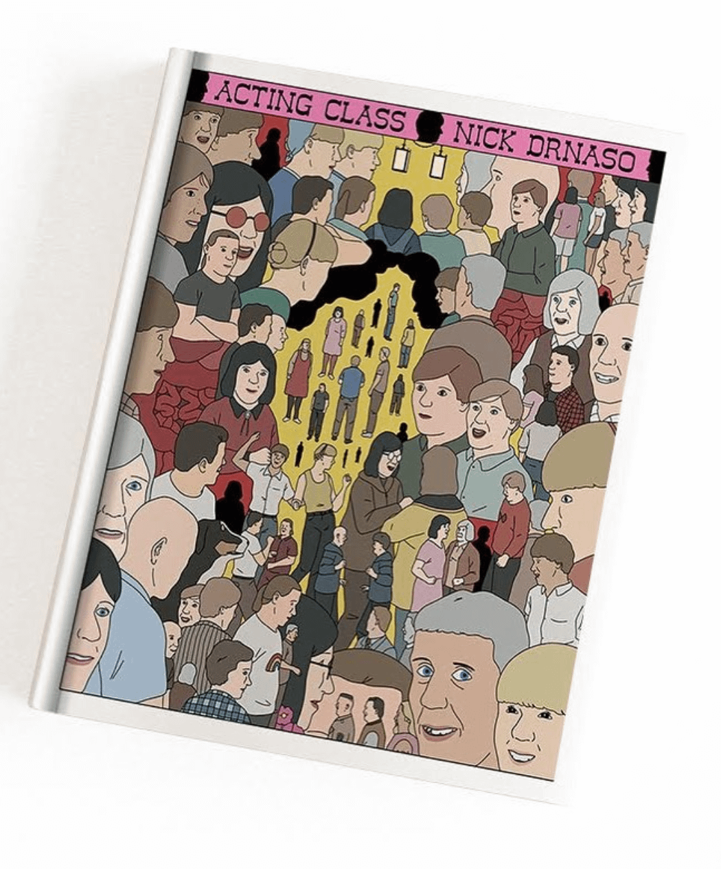 "Acting glass" by Nick Drnaso, Drawn & Quarterly. In stores Spring 2022 :  r/noDCnoMarvel