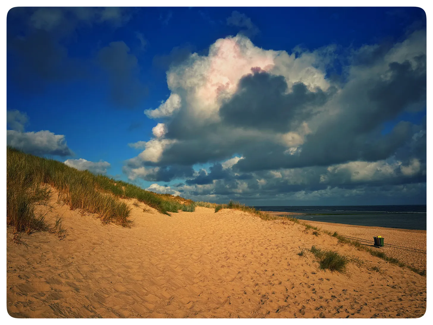 Wolkenlucht boven Vlieland