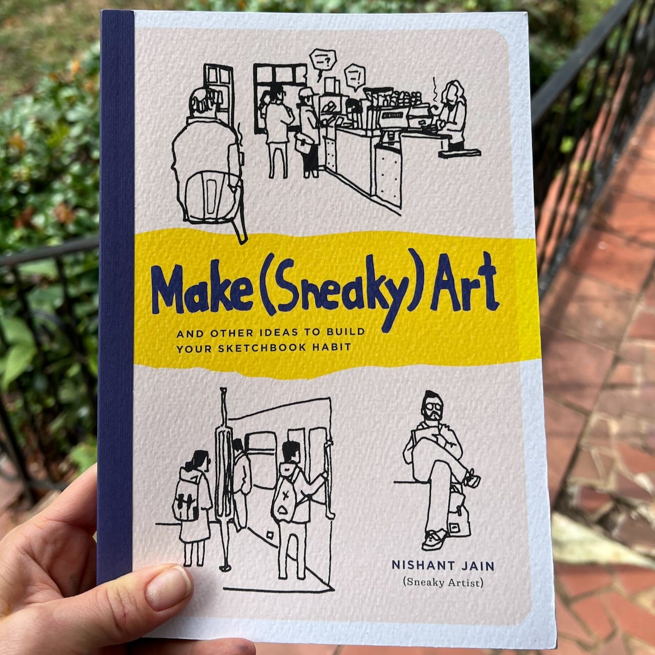 Make Sneaky Art book by Nishant Jain