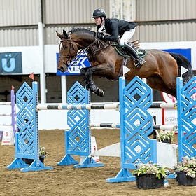 Fantastic jumping at Portmore Autumn Championships