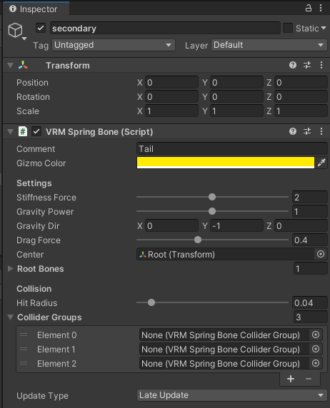 Setting VRM Template in Unity - by Vinny Tells - CG Paws