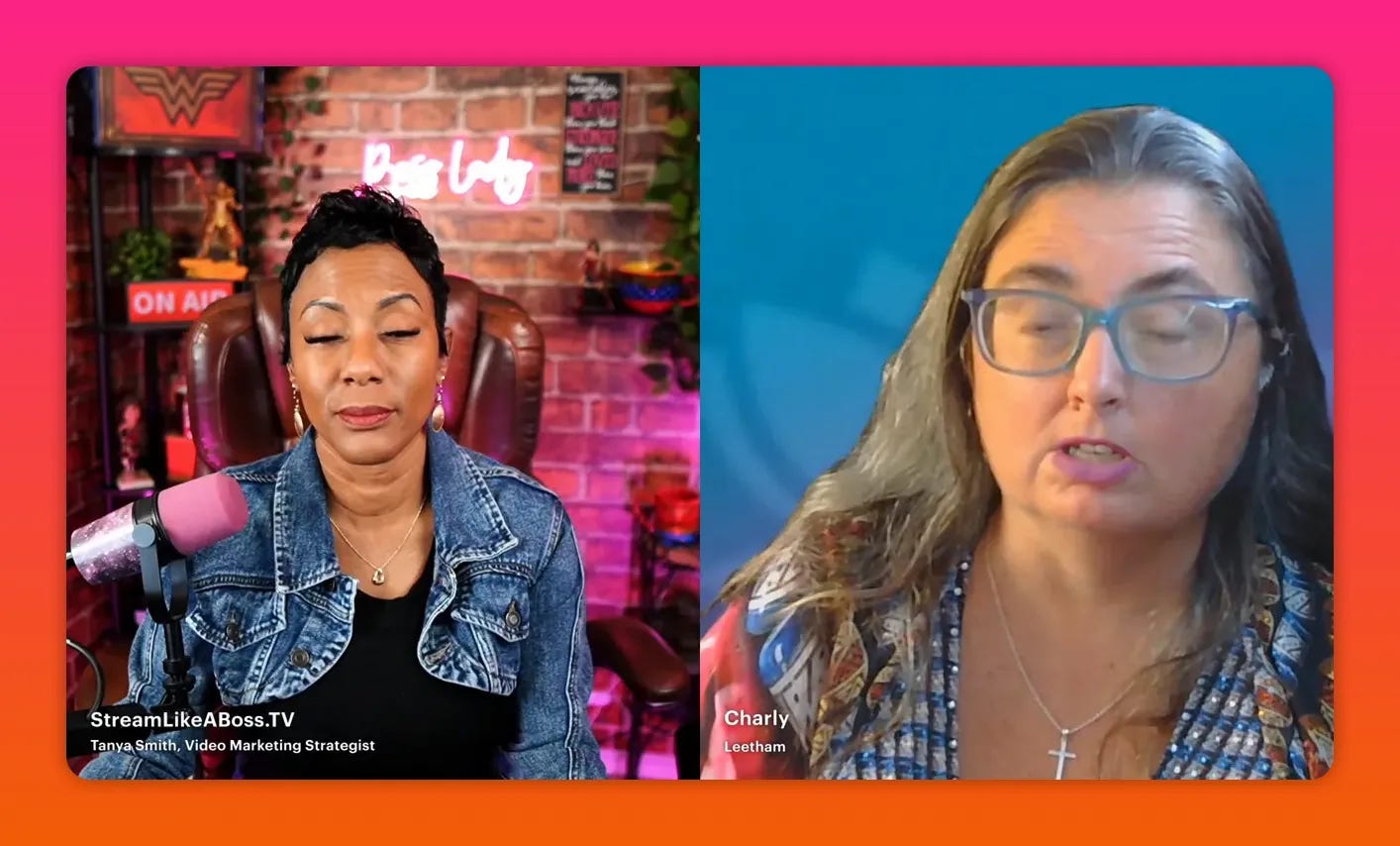 Charly Leetham and Tanya Smith warning against bright shiny object syndrome