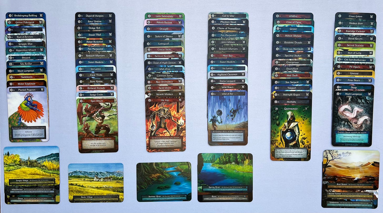 Sorcery TCG Beta Booster Box - Complete Contents