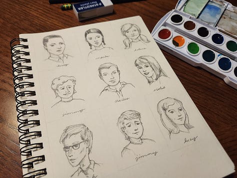 artwork for mystery book series
