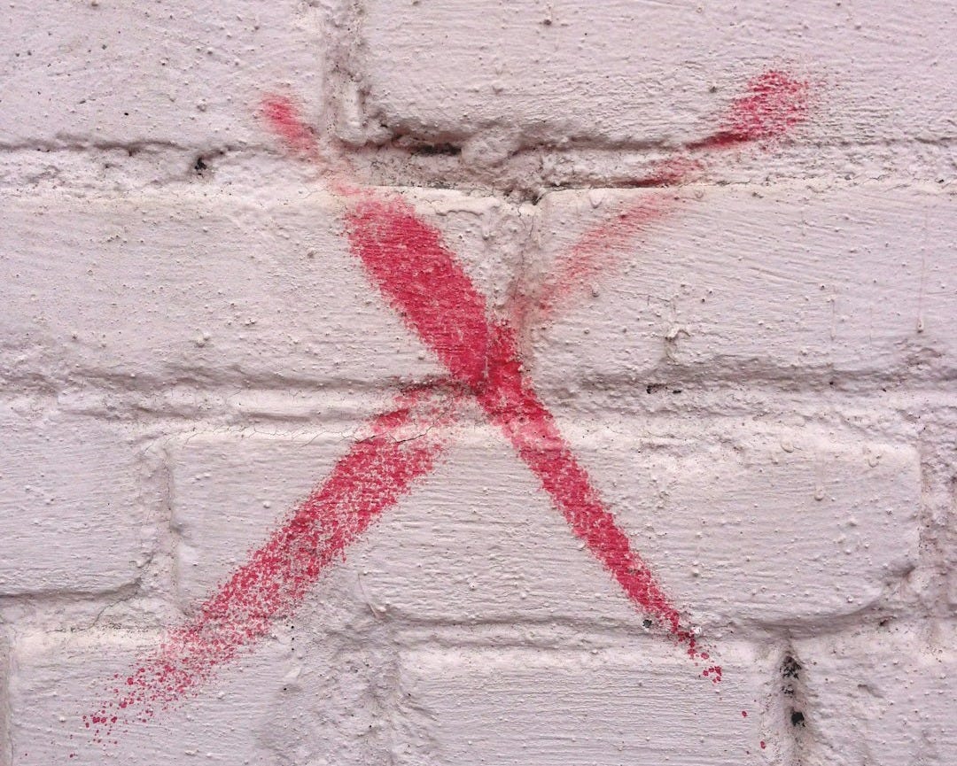 red graffiti