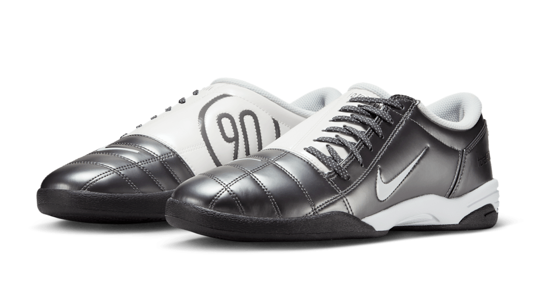 Nike Total 90 Men's Shoes - Light Graphite/White/Black/Metallic Summit White Nike Total 90 Men's Shoes - Light Graphite/White/Black/Metallic Summit White