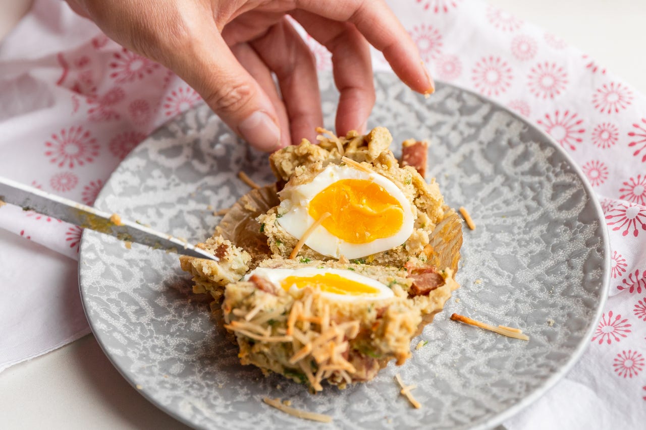 Savory egg muffin