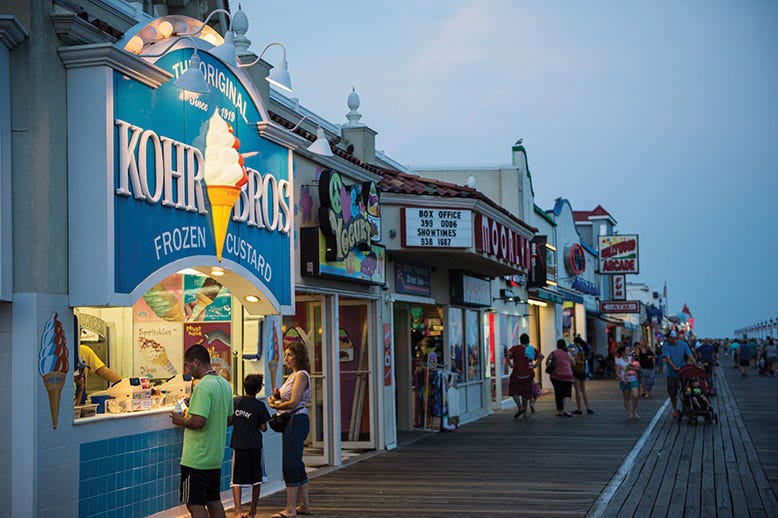 Ocean City Boardwalk - Legacy Inn