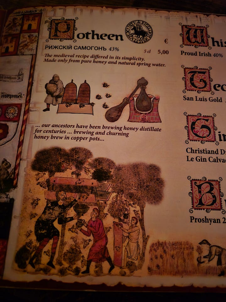 Rozengrāls, il ristorante medievale