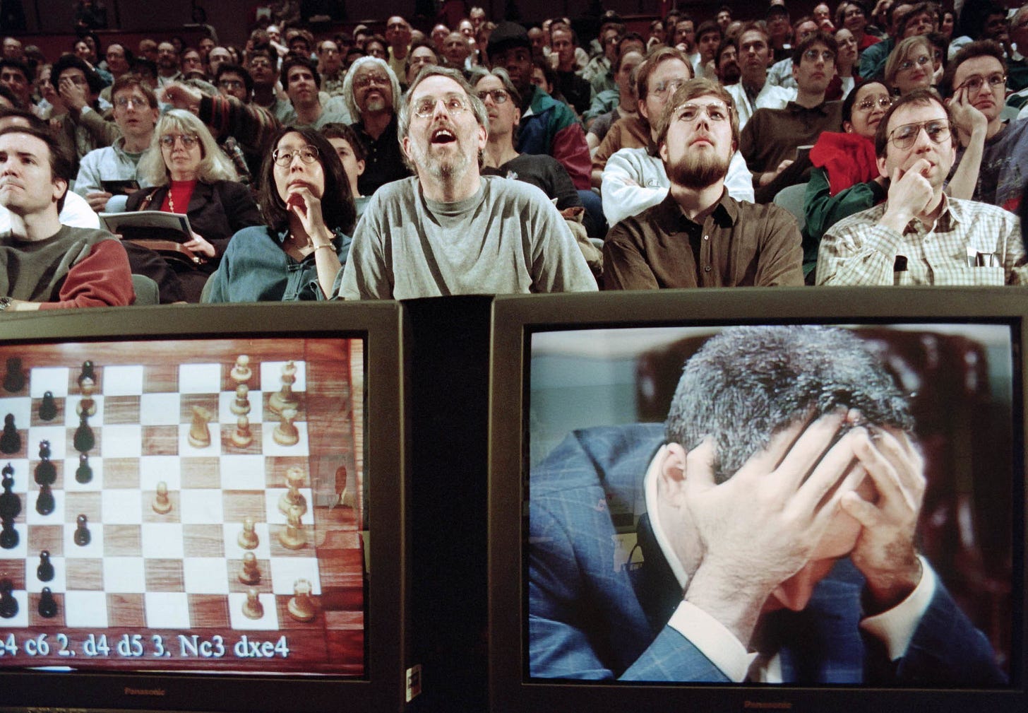 “I always say I was the first knowledge worker whose job was threatened by a machine,” says Garry Kasparov of his loss to IBM