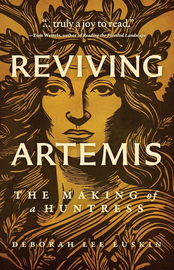 cover art for Reviving Artemis and author headshot