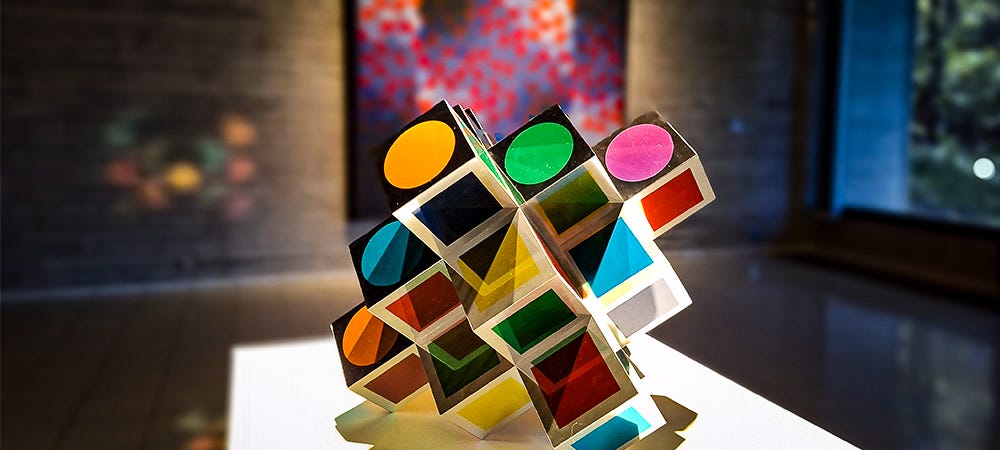 "Kroa A" x Victor Vasarely (Sara Hilden Art Museum)