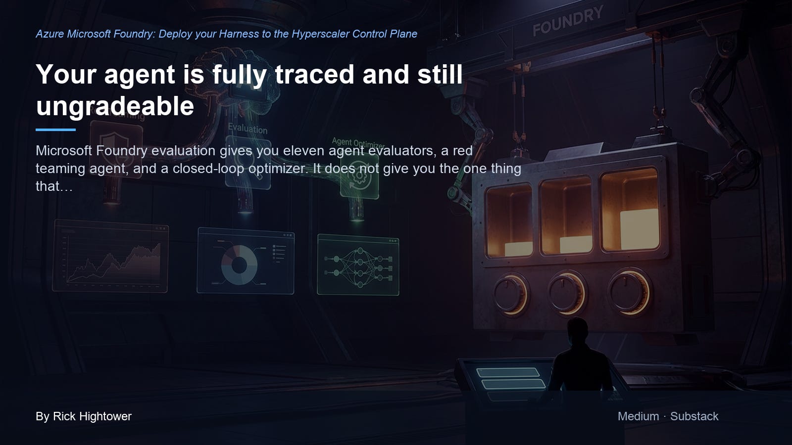 Microsoft Foundry HyperScaler XIV: Your agent is fully traced and still upgradeable