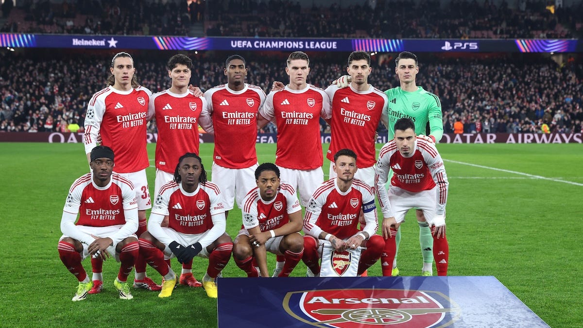 Second String Gunners end Champions League Group Phase with mixed ...