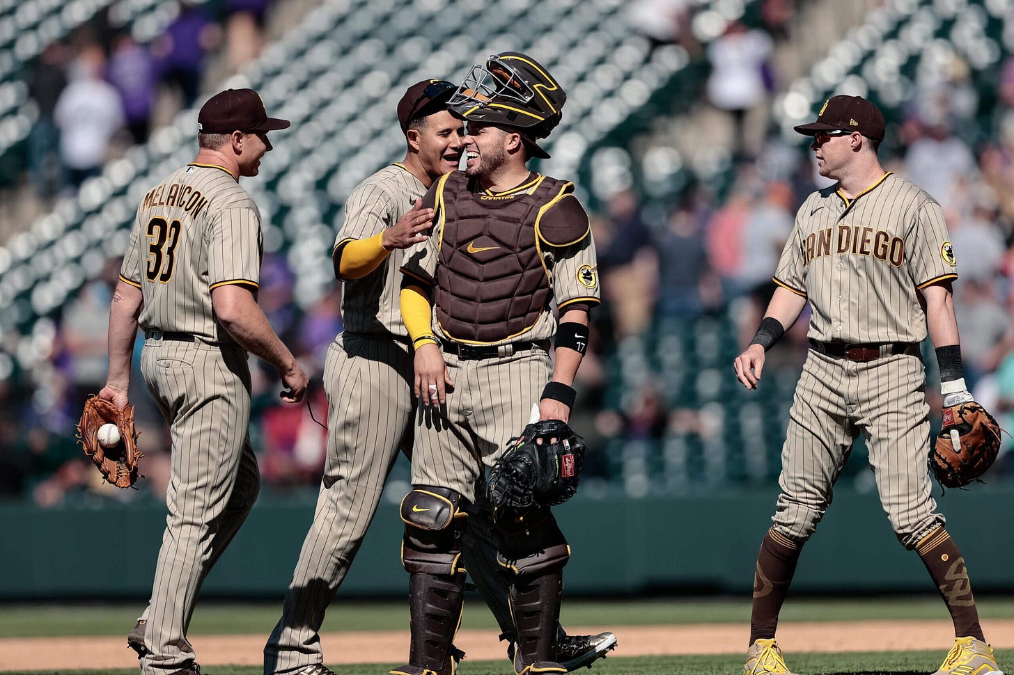 Better than what we even expected': Victor Caratini has seized his  opportunity with the Padres – The Athletic